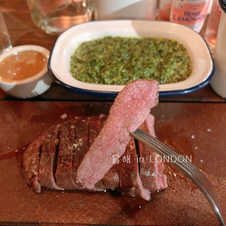  [유럽여행/영국 런던 맛집] 가성비 좋은 스테이크와 환상적인 아이스크림까지! <플랫아이언 Flat iron>