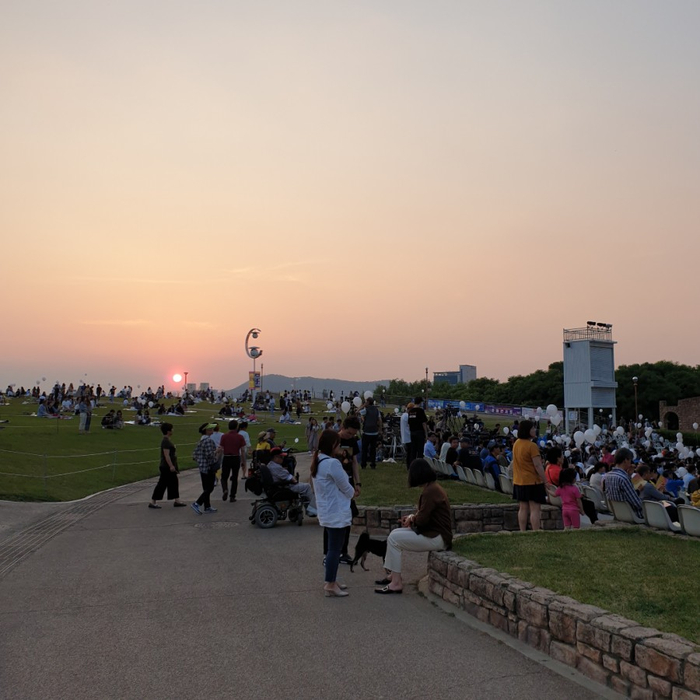  평화로운 5월의 일상_대구 두류공원 야외음악당