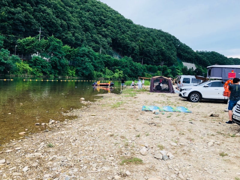 양평 캠핑] - 광탄리유원지 : 네이버 블로그