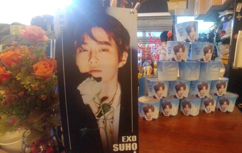 # EXO スホ 誕生日カフェ