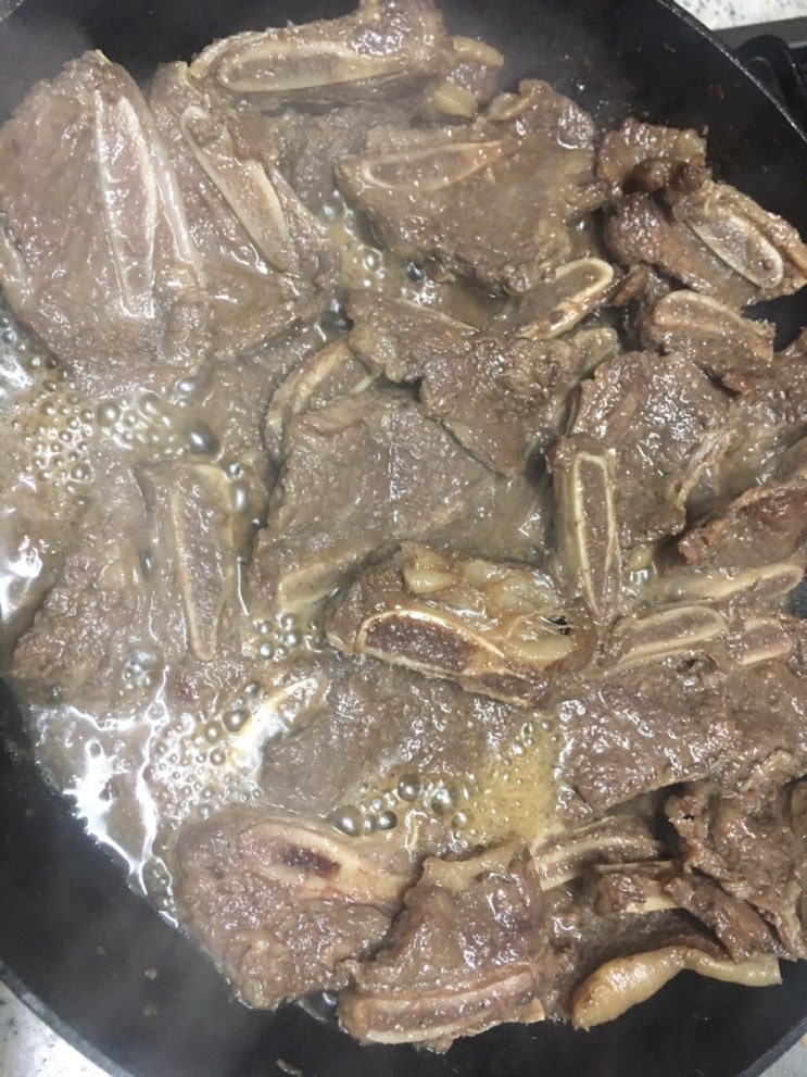  La갈비 소갈비 친정엄마 찬스로 맛있는 갈비로 저녁 한끼 소갈비 파티