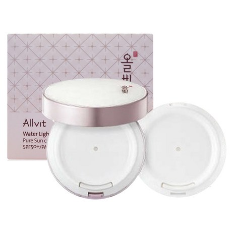  올빚 수분결 순수 선쿠션 SPF50+ PA++++ 13g + 리필 13g, 1세트 [43% 할인] (22,540원)