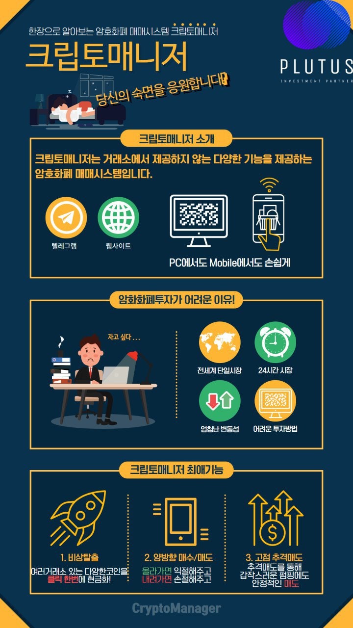 암호화폐 투자 필수품! 크립토매니저를 소개합니다. : 네이버 블로그