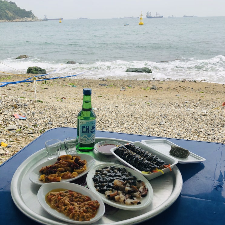 부산 2박 3일 여행 - 싱싱한 해산물과 성게김밥을 바다뷰와 함께 :: 영도해녀촌