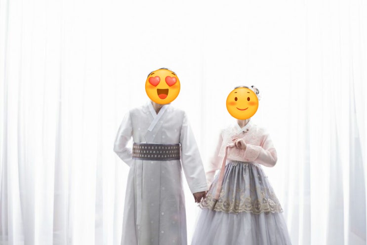  안산웨딩촬영한복 완전 이쁨~