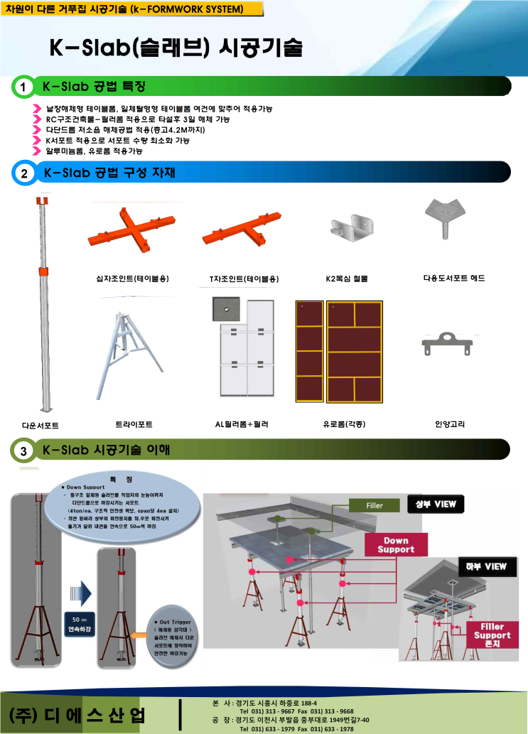 K-슬라브 거푸집 공법 기술자료