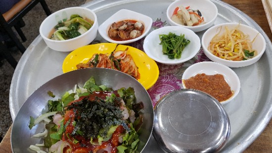  (오복식당) 포항. 시외버스터미널 / 회밥이 뭘까?
