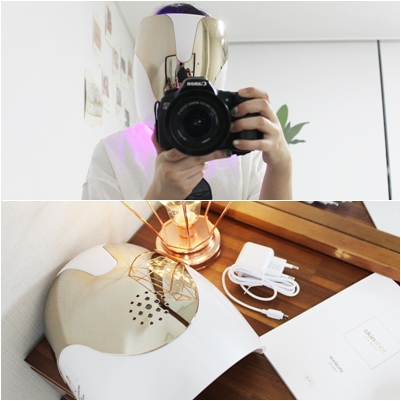  박민영 LED마스크 디피씨 스킨샷 터치식임!