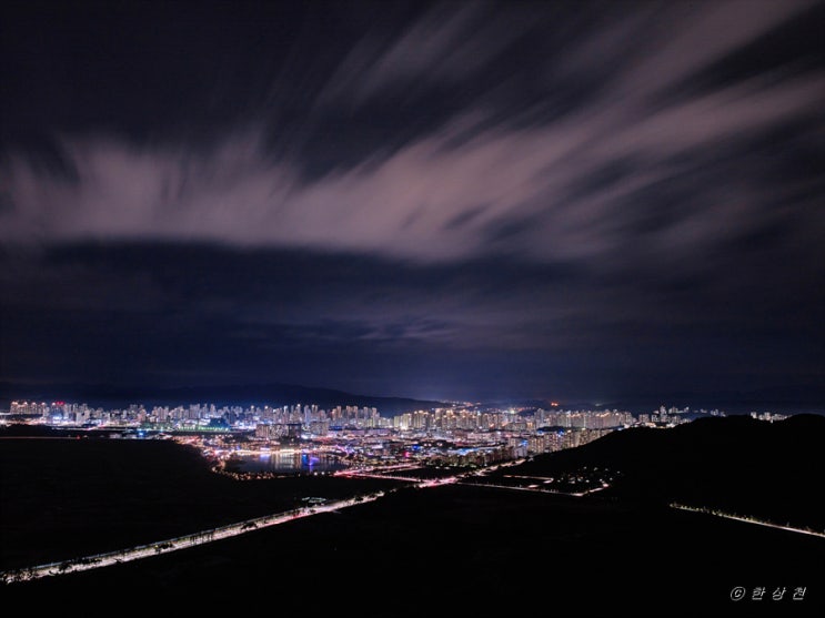  전월산에서 바라 본 세종시