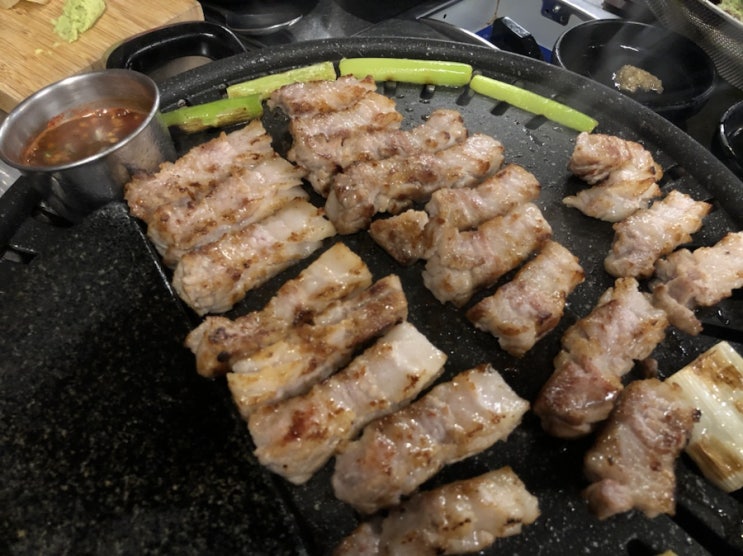  해운대역 맛집 하하 김종국 401 정육식당, 회식장소 딱이네