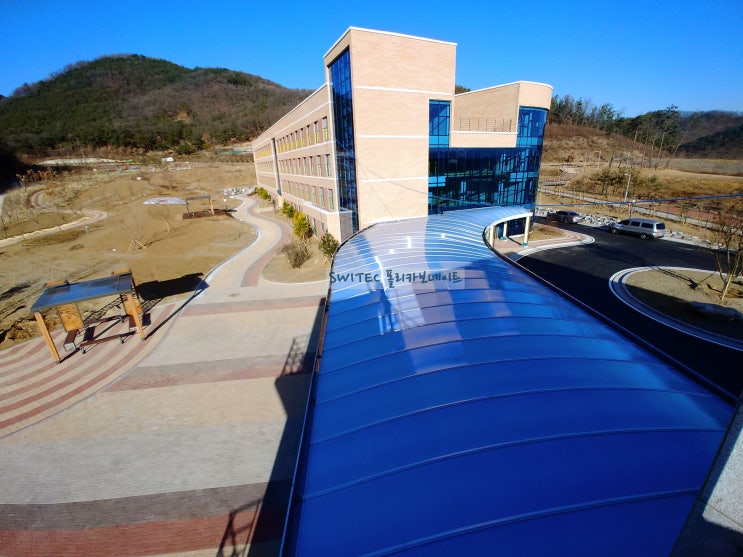  캐노피) 대구 중앙교육연수원 캐노피 폴리카보네이트