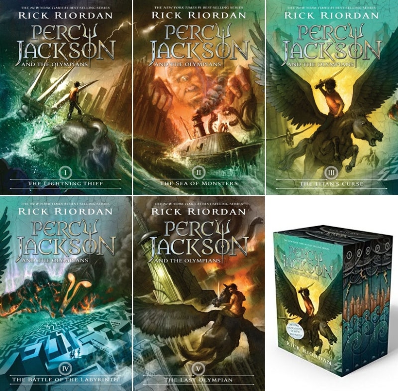 Original Percy Jackson's Lilliadan Books, Order of Reading European Mythology