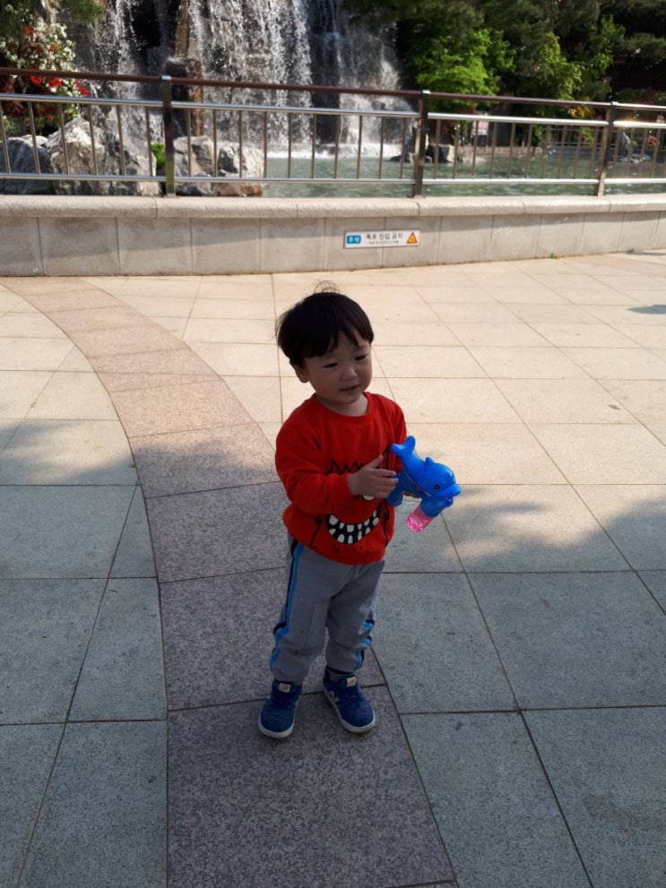  [평택 가볼만한곳]덕동산근린공원 인공폭포 보며 아이와 놀기
