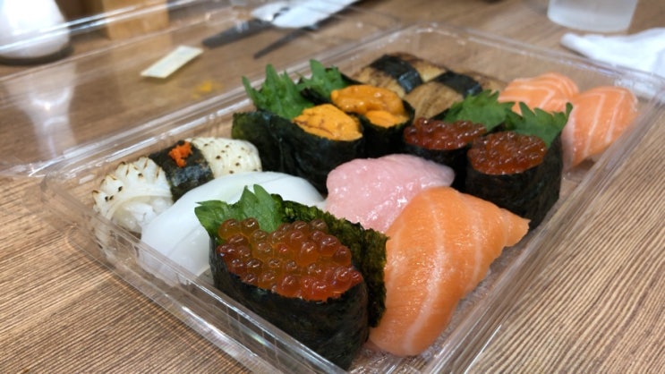  후쿠오카 스시 맛집 완간시장(湾岸市場)