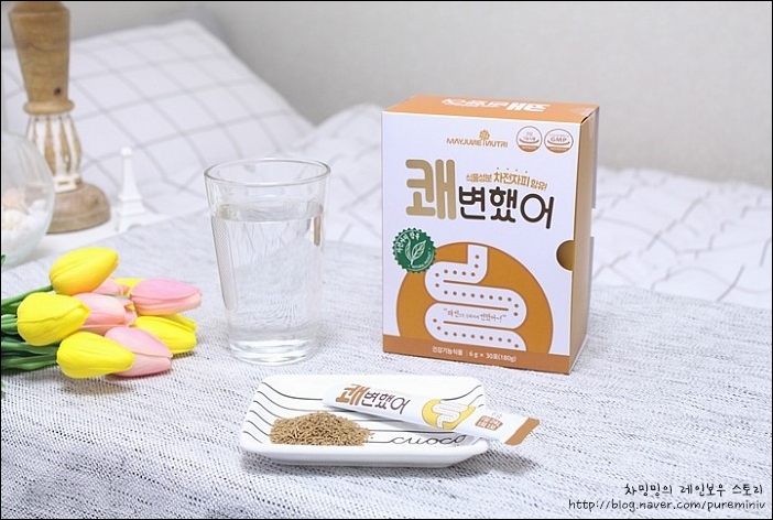  아름송이도 먹는 차전자피 식이섬유 쾌변했어 후기