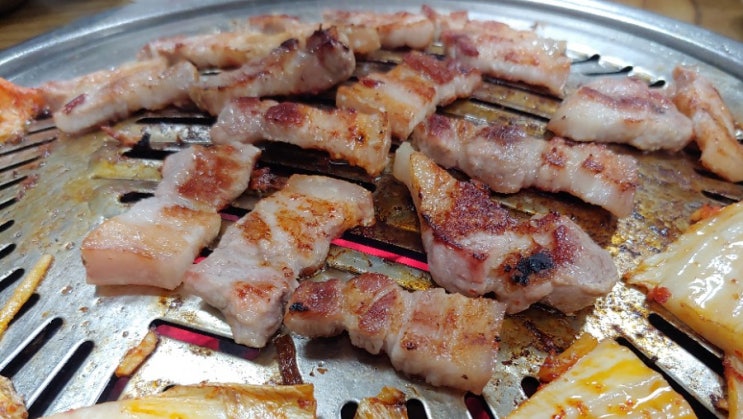  분당 맛집 이매역 느티나무집 생삼겹살 + 돼지갈비 + 물냉면