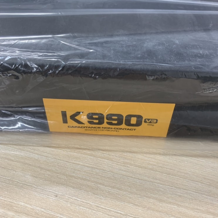 [일상]무접점 키보드 앱코 K990 개봉기