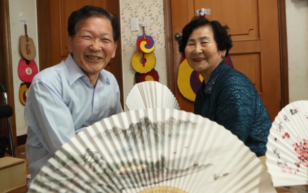  [부채장인 작업실 탐방2 - 전주 노덕원 장길자 부부] 