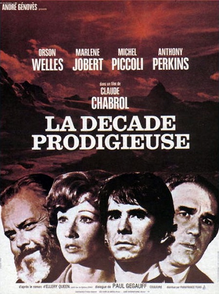  별장의 비밀 (La décade prodigieuse, 1971) 엘러리 퀸과 클로드 사브롤의 만남