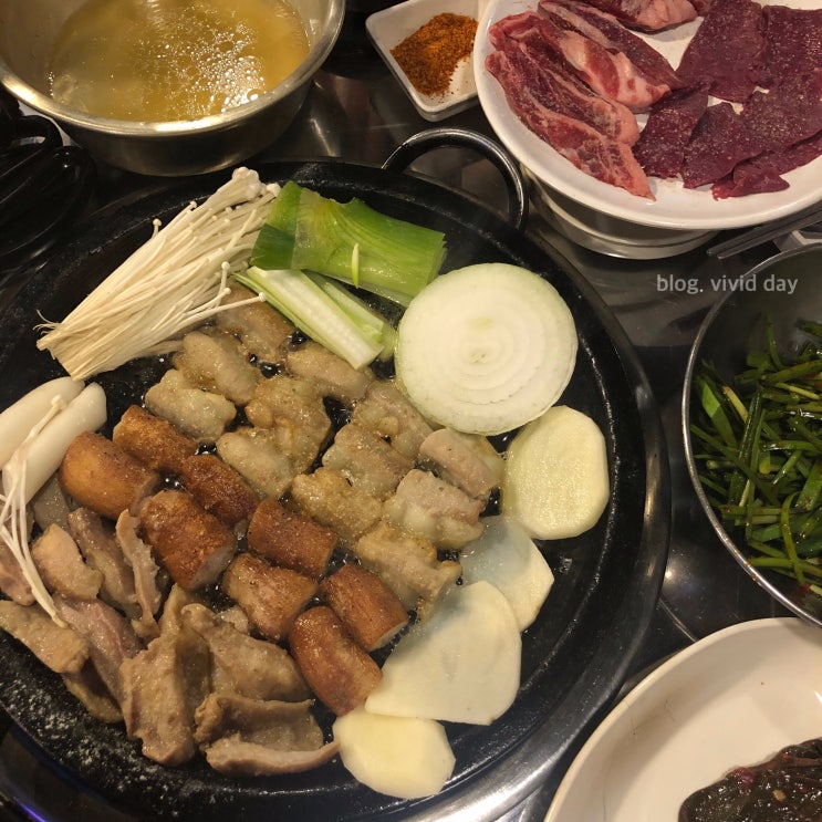 광주 황소알곱창 / 백운동 한우 곱창구이 전골 황소막밥 맛집