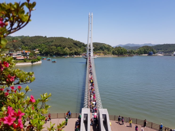 충남예산예당호출렁다리