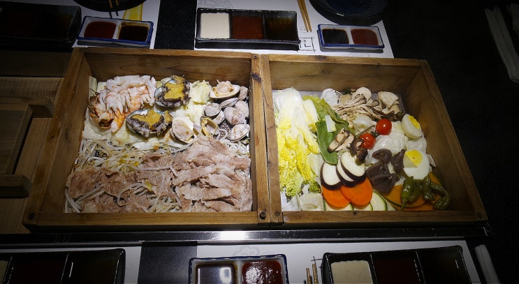  길 세이로무시 서면점 고급 안주 끝판왕