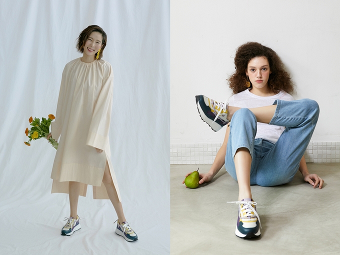  LF 아떼 바네사브루노, 김나영·설리 슈즈 '마레 스니커즈' 인기 폭발