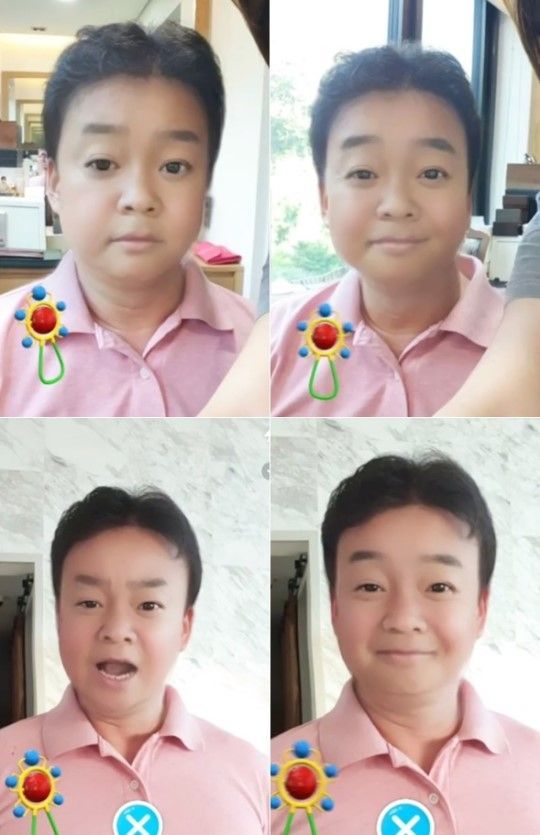 소유진, '스냅챗'으로 찍은 백종원 사진 공개 -아시아경제-