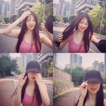 설리 거리화보 노브라 스타일! 설리 거리화보 노브라 스타일!