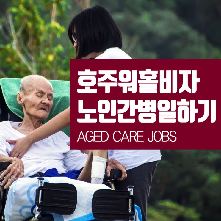 호주 워킹홀리데이 비자 일자리 : 워홀비자로 노인 간병 AGED CARE, 요양병원 일하기