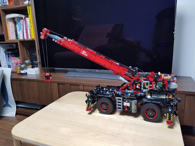 [레고 테크닉 크레인] LEGO_Technic 42082-(2)