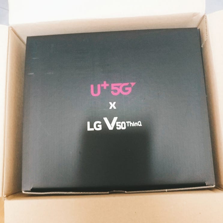  유플레이어스 LG V50 개봉기 !!!![U+5G 게임]