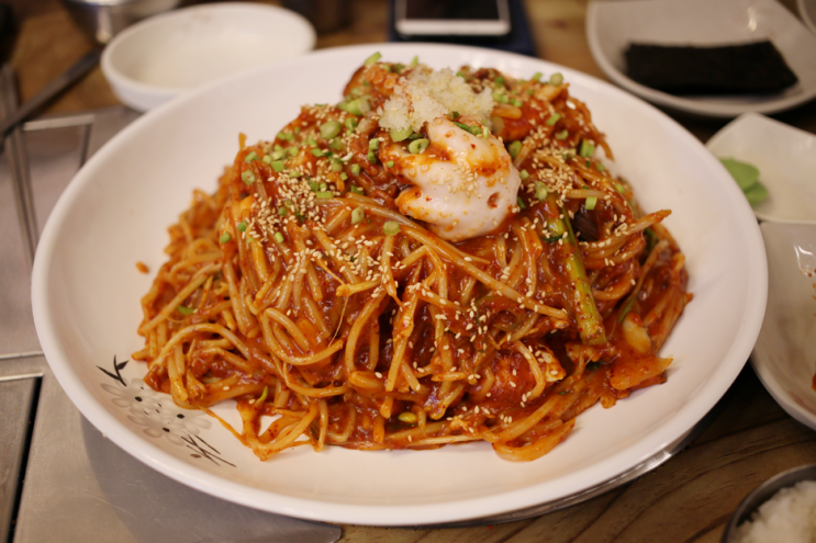 신곡동 동오마을 맛집 '내담'에서 해물갈비찜!