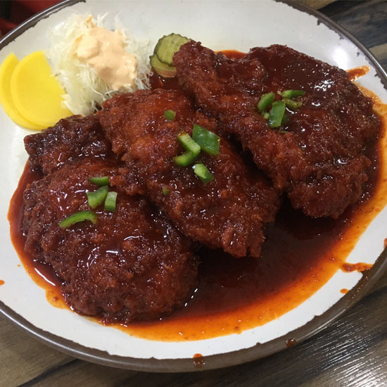  신대방 온정돈까스 : 디진다돈까스 도전 후기!!