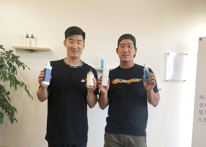 수원 KT '이해창'선수, '오태곤'선수 와 만남