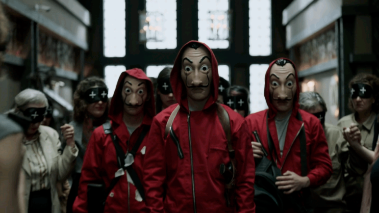  종이의 집(La casa de papel,넷플릭스)