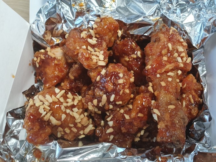  모래내시장 / 구월시장 맛집! - 대원닭강정