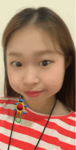  일상, 스냅챗 베이비필터 애기얼굴어플로 딸하고 동생 만남