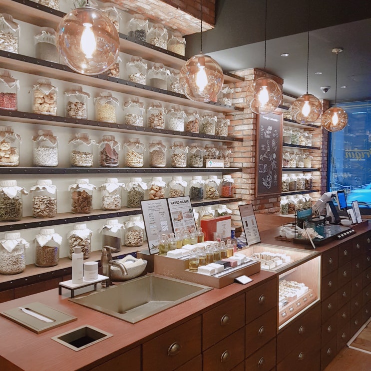  마포 뉴오리진카페에서 샐러드 즐기기