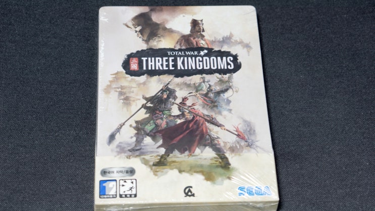  삼국지 토탈워 Total war : Three kingdoms 스틸북 개봉기 스팀키 등록