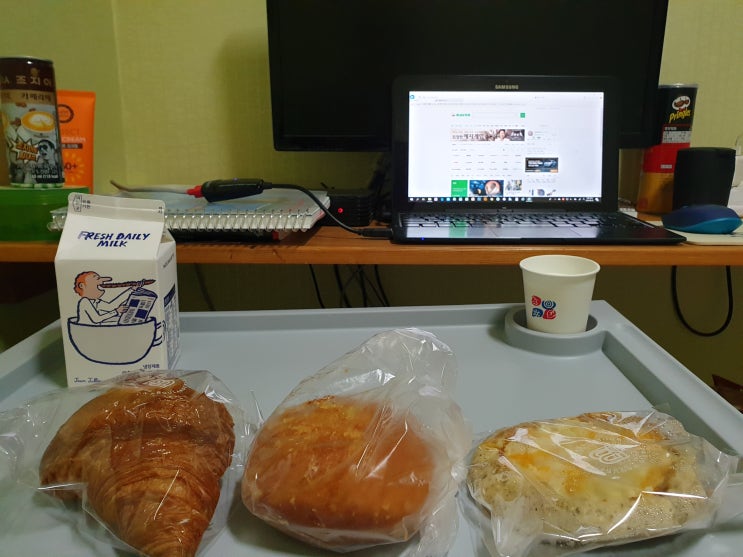  [파리바게뜨] 혼자 먹는 저녁밥은 빵으로다가-혼빵.