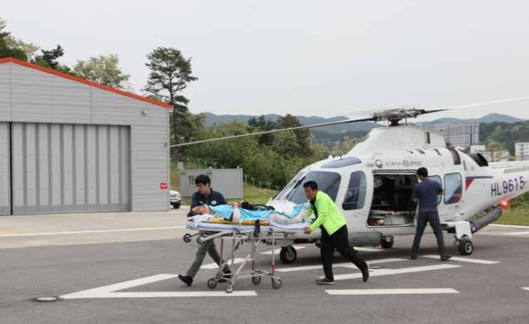  충남 닥터헬기 환자이송 1000회 돌파