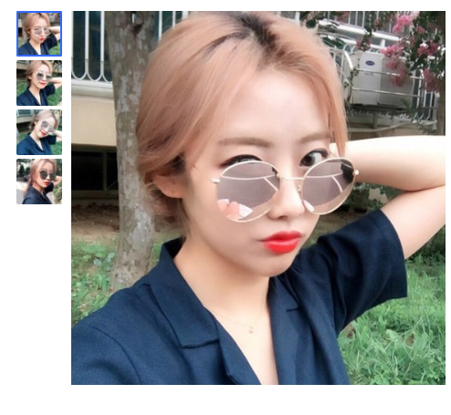  2019쿠팡로켓배송  더브릴레 가벼운 동글이 미러 선글라스   [9,800원 ]