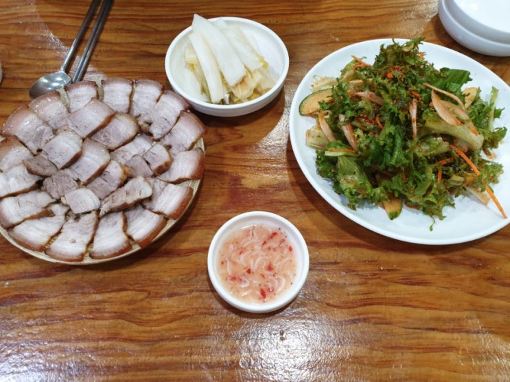  [미금역] 새콤달콤 비빔국수 추천 ! 장비빔국수와 편육
