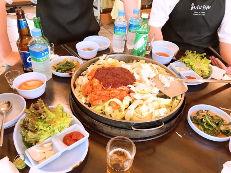  춘천 통나무집 닭갈비 대기해서라도 먹어야지!!!