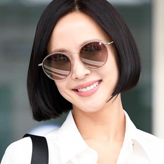  조여정 공항패션 선글라스 안경 로렌스폴 엔젤링