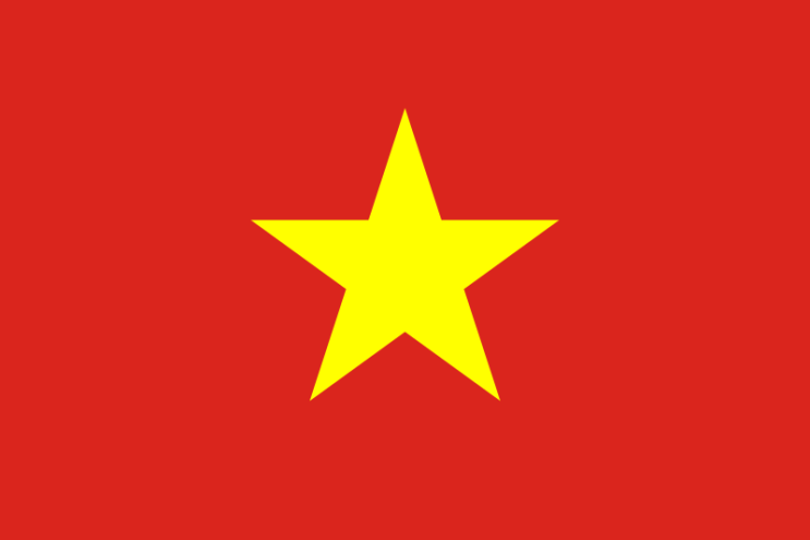 베트남 국기(황성주기)