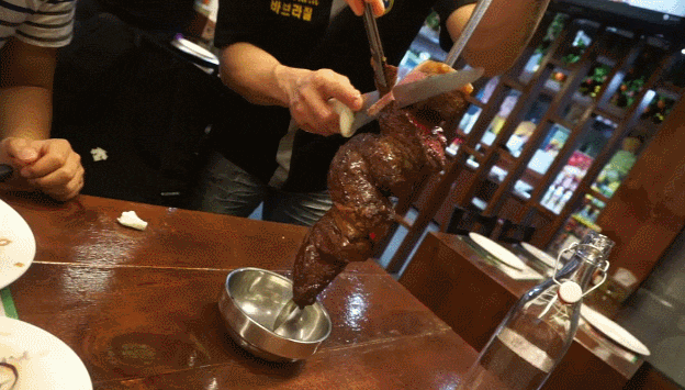  서면 고기무한리필 쌈바브라질 슈하스코 배불리 먹어요