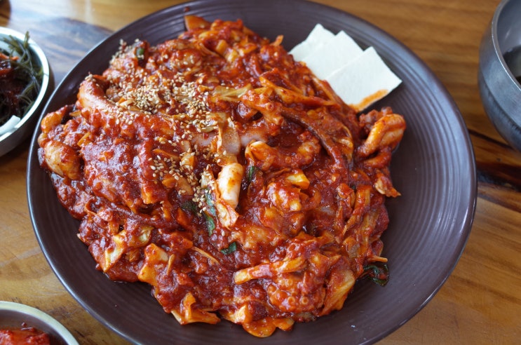  수원 입북동 맛집 [초가집] 낙지덮밥 냠냠냠냠 :)