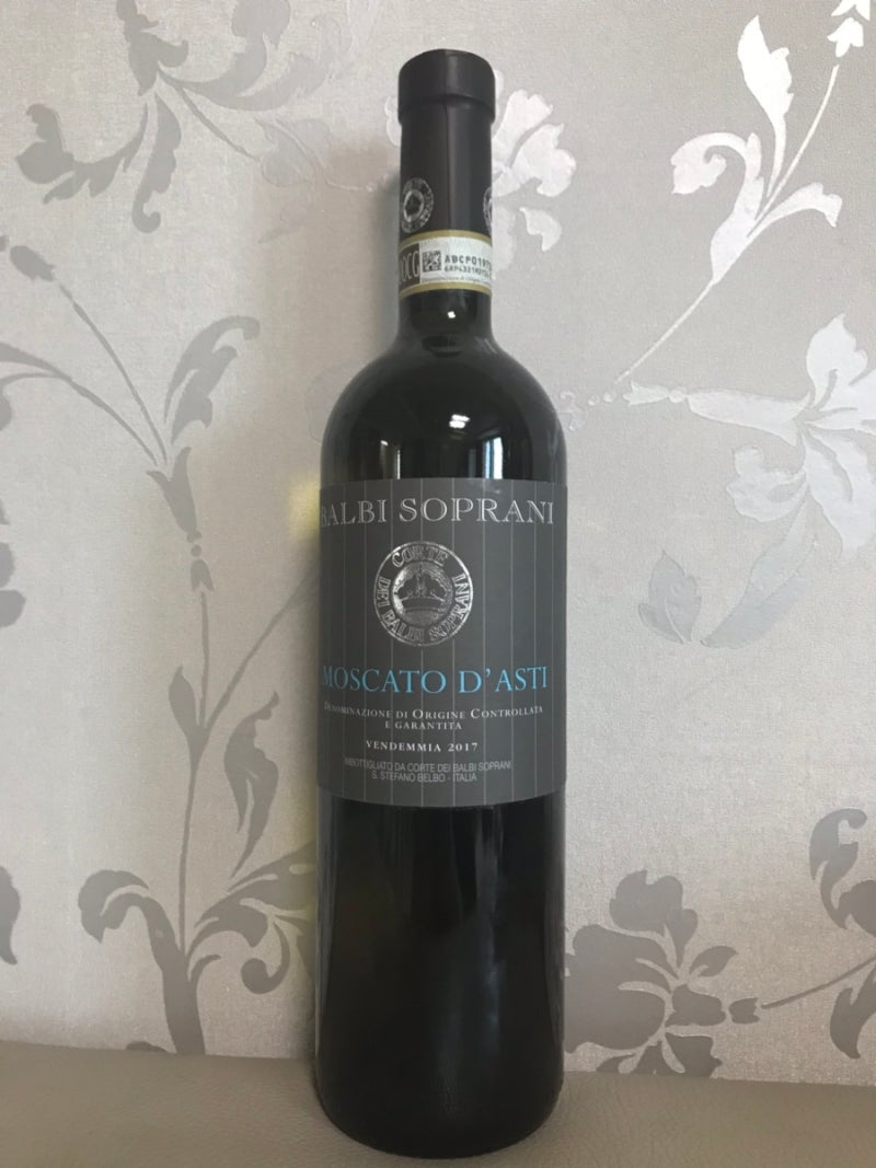 발비 소프라니, 모스카토 다스티 2017 Balbi Soprani, Moscato d